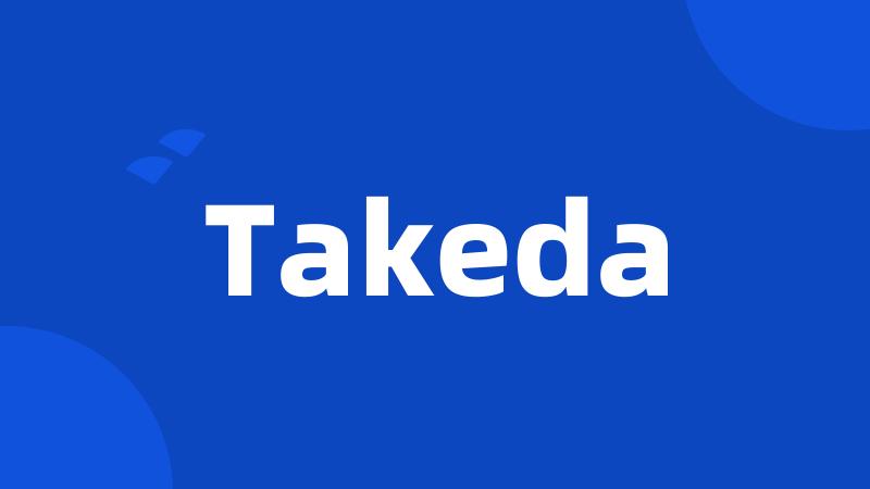 Takeda