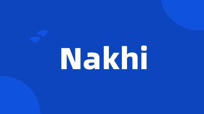 Nakhi