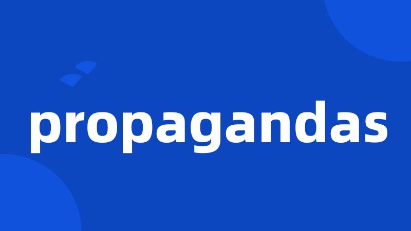 propagandas