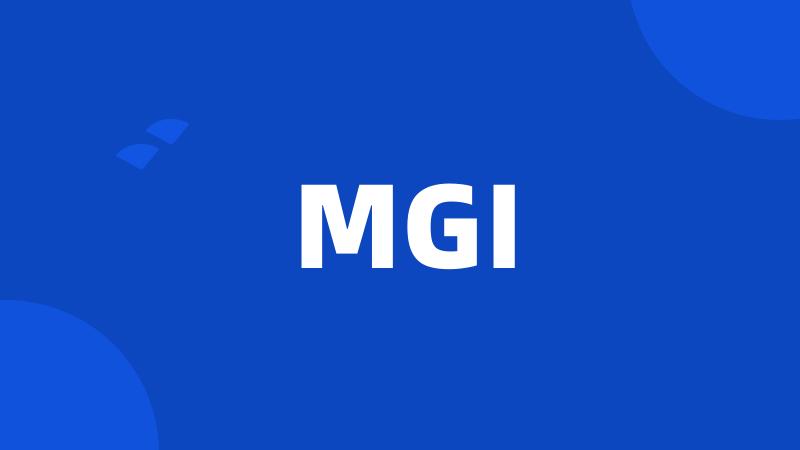 MGI