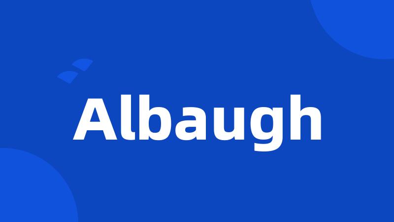 Albaugh