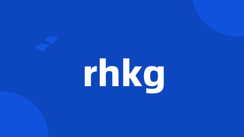 rhkg