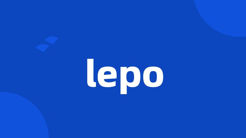 lepo