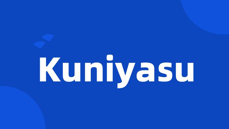 Kuniyasu