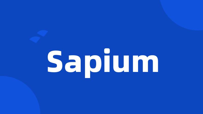 Sapium