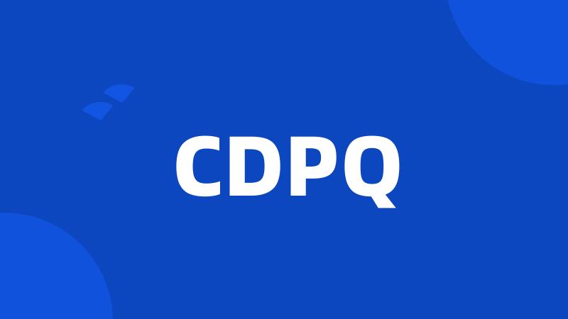 CDPQ