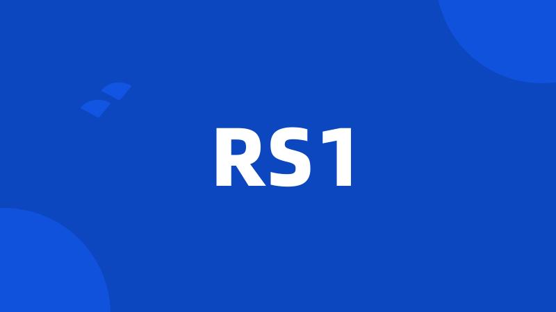 RS1