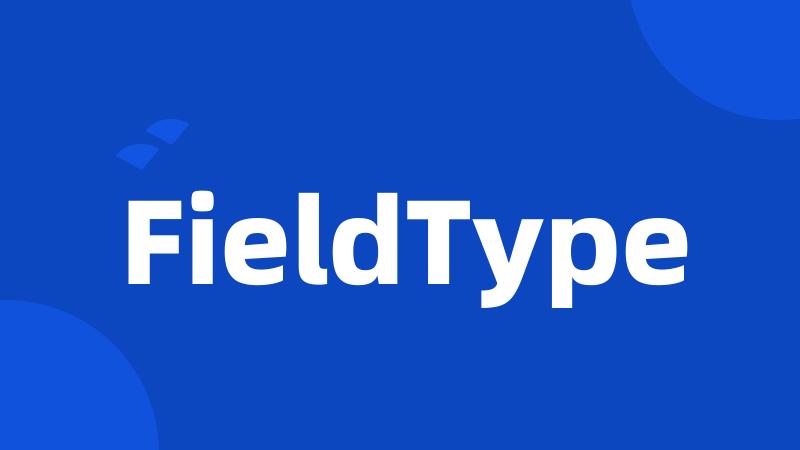 FieldType