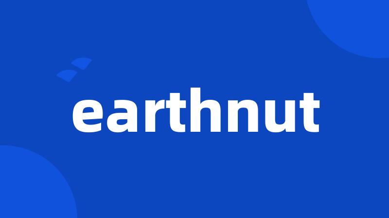 earthnut