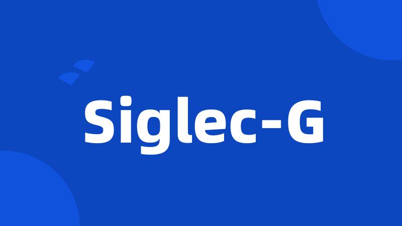 Siglec-G