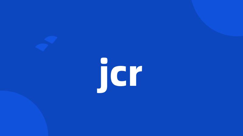 jcr