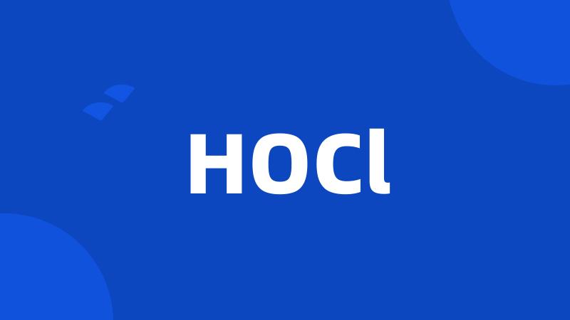 HOCl