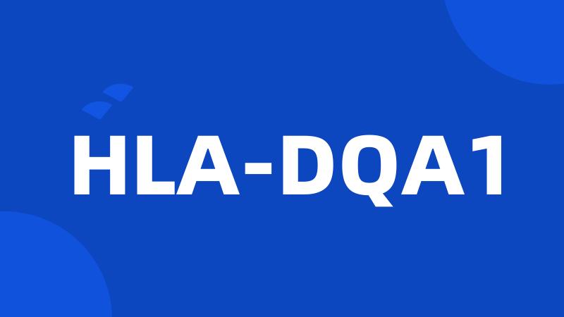 HLA-DQA1