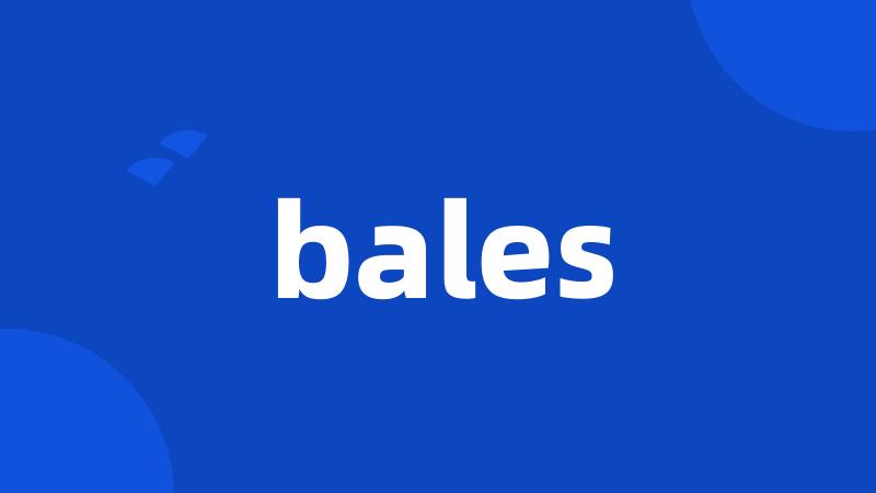 bales