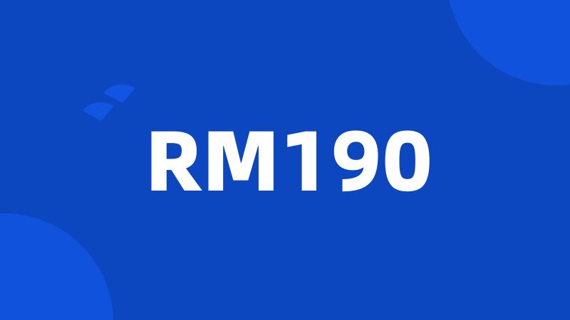 RM190