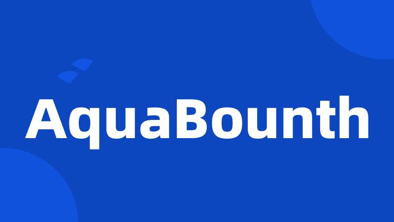 AquaBounth