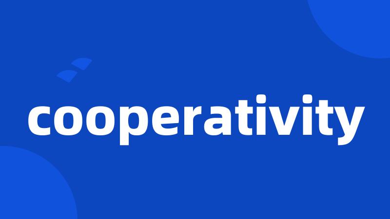 cooperativity