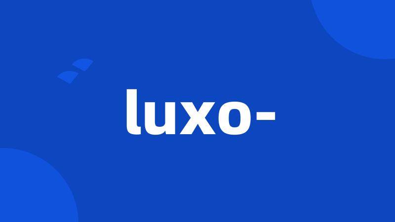 luxo-