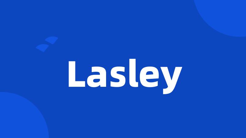 Lasley