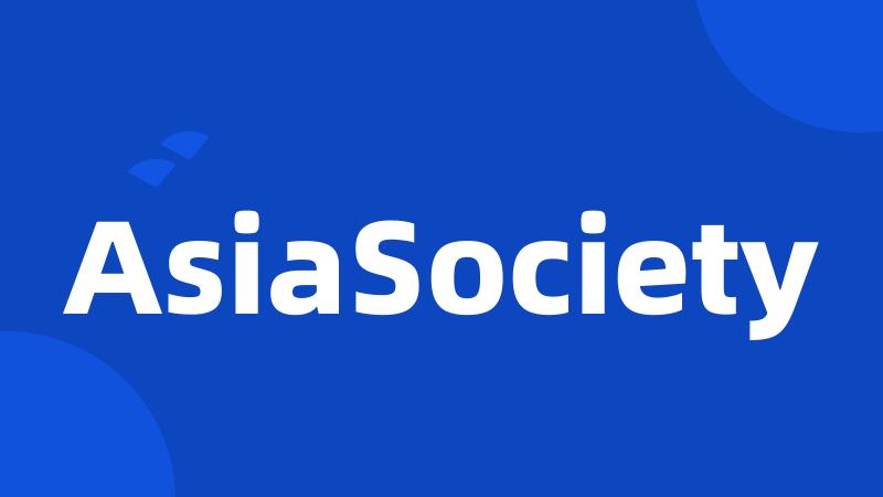 AsiaSociety