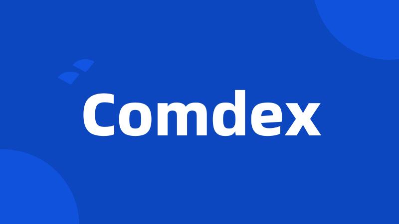 Comdex