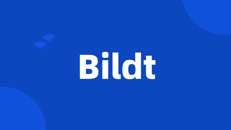 Bildt