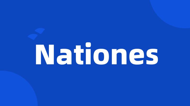 Nationes