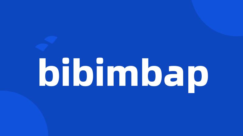 bibimbap