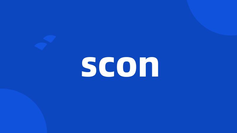 scon
