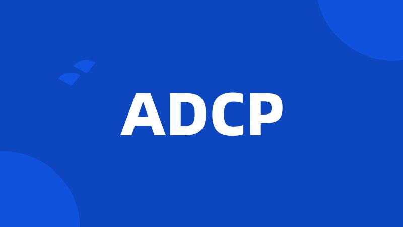 ADCP