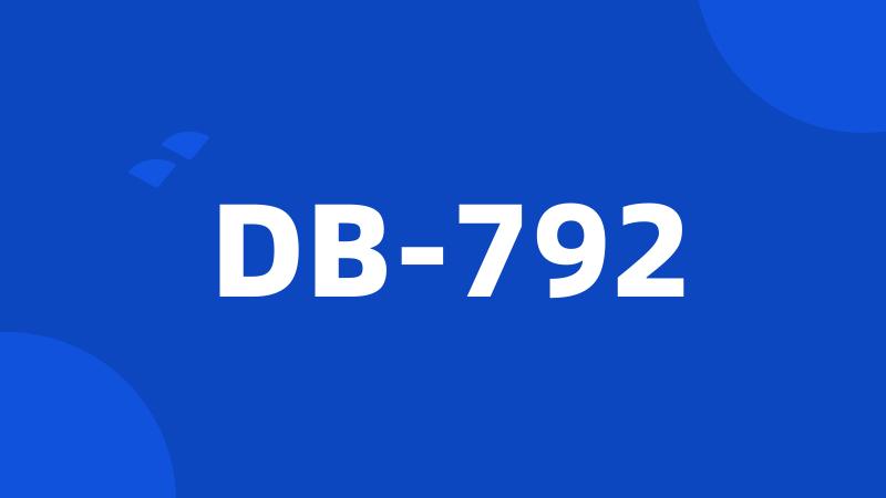 DB-792