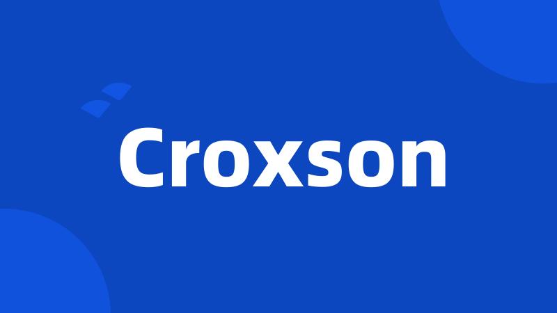 Croxson