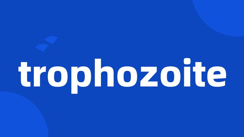 trophozoite