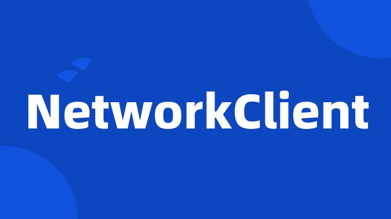 NetworkClient