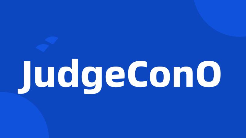 JudgeConO