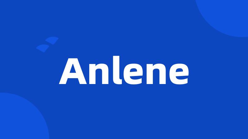 Anlene