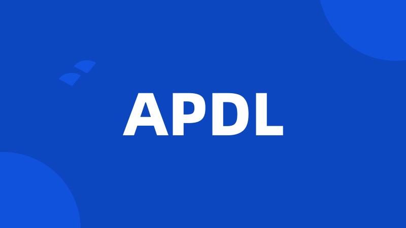 APDL