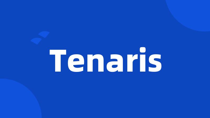 Tenaris