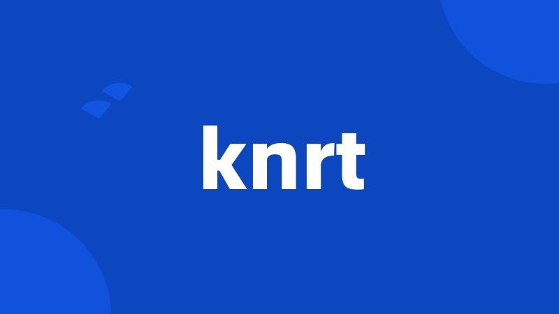 knrt