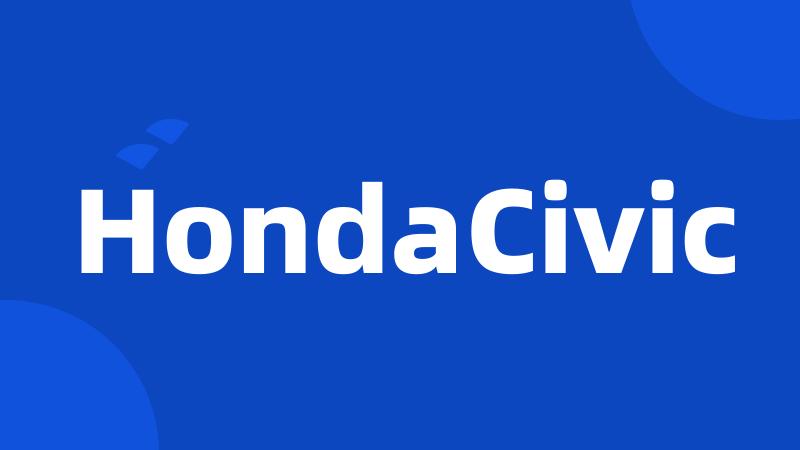 HondaCivic