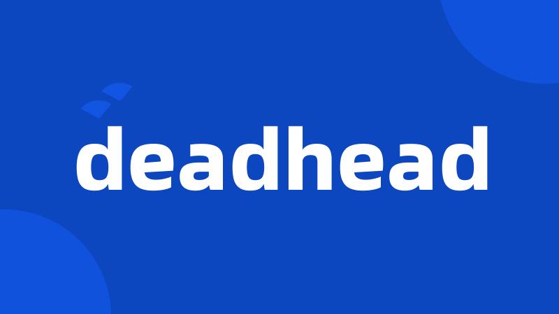 deadhead
