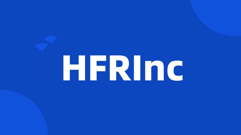 HFRInc