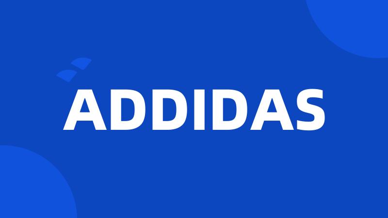 ADDIDAS
