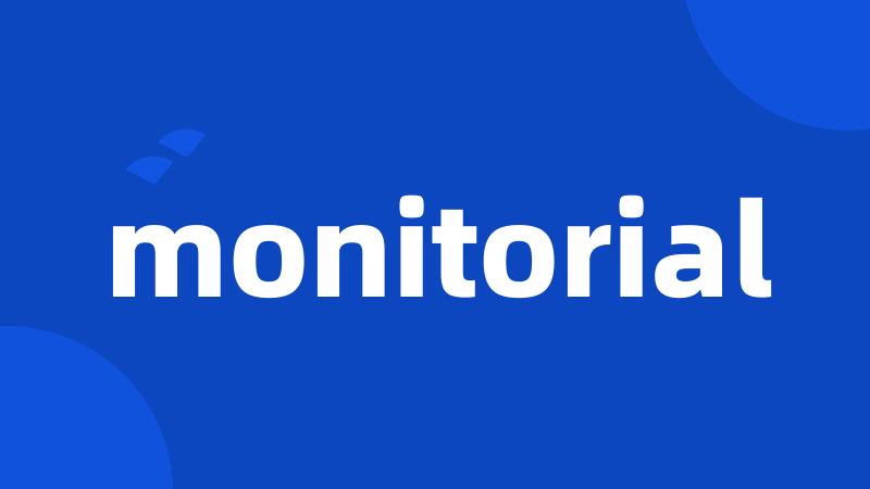 monitorial