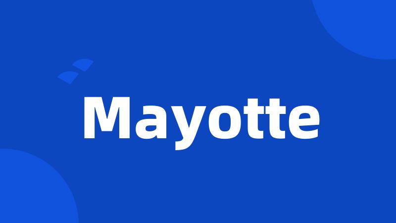 Mayotte