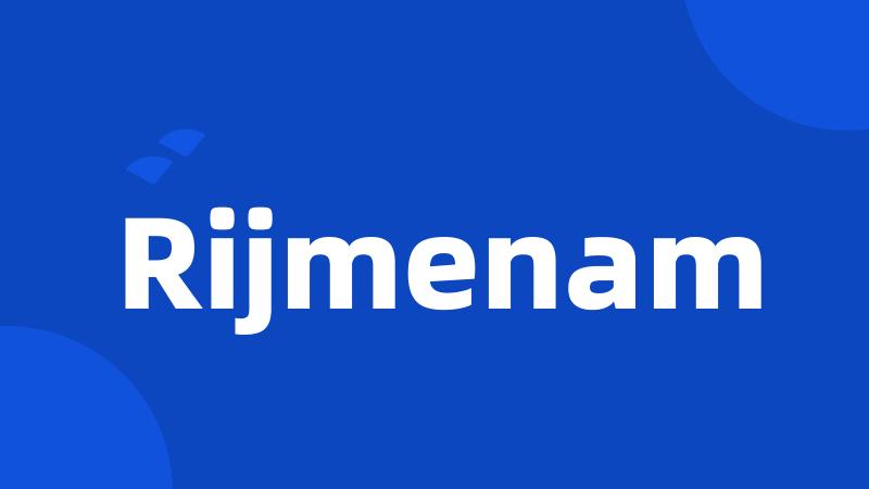 Rijmenam