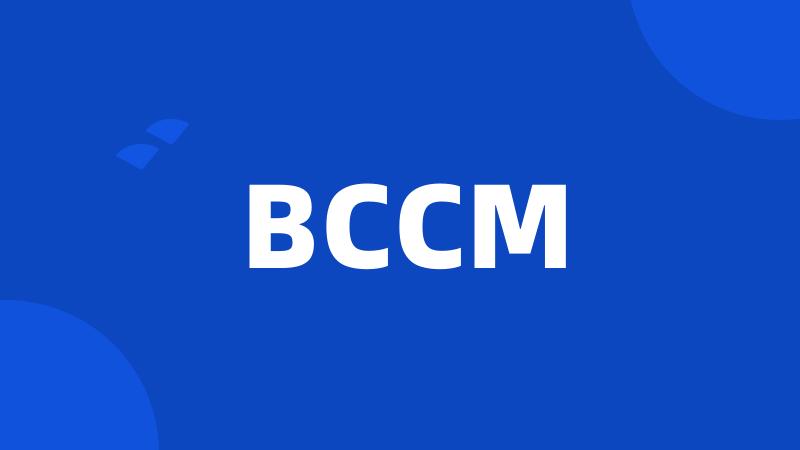 BCCM