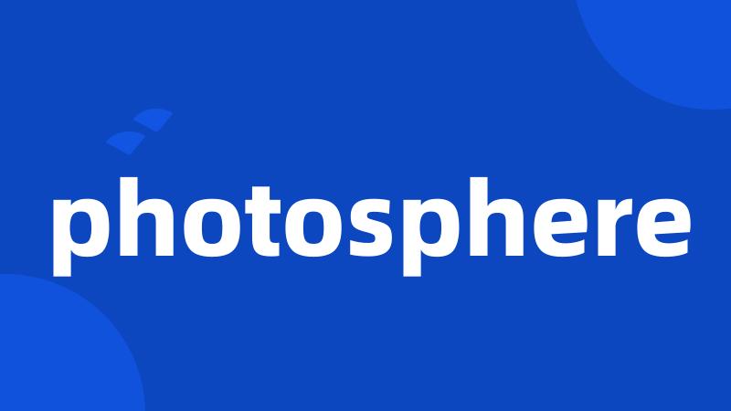 photosphere