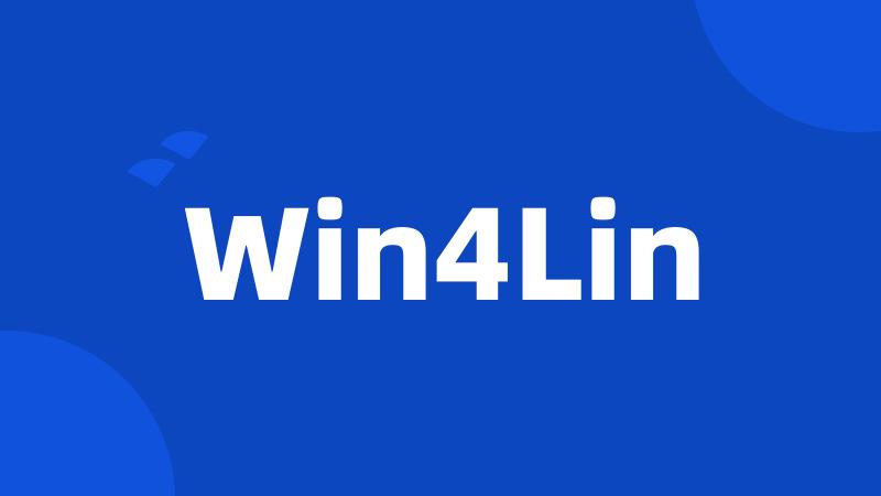 Win4Lin