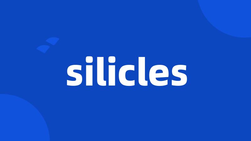 silicles